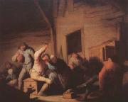 Ostade, Adriaen van Peasants Carousing in a Tavern (mk08) oil on canvas
